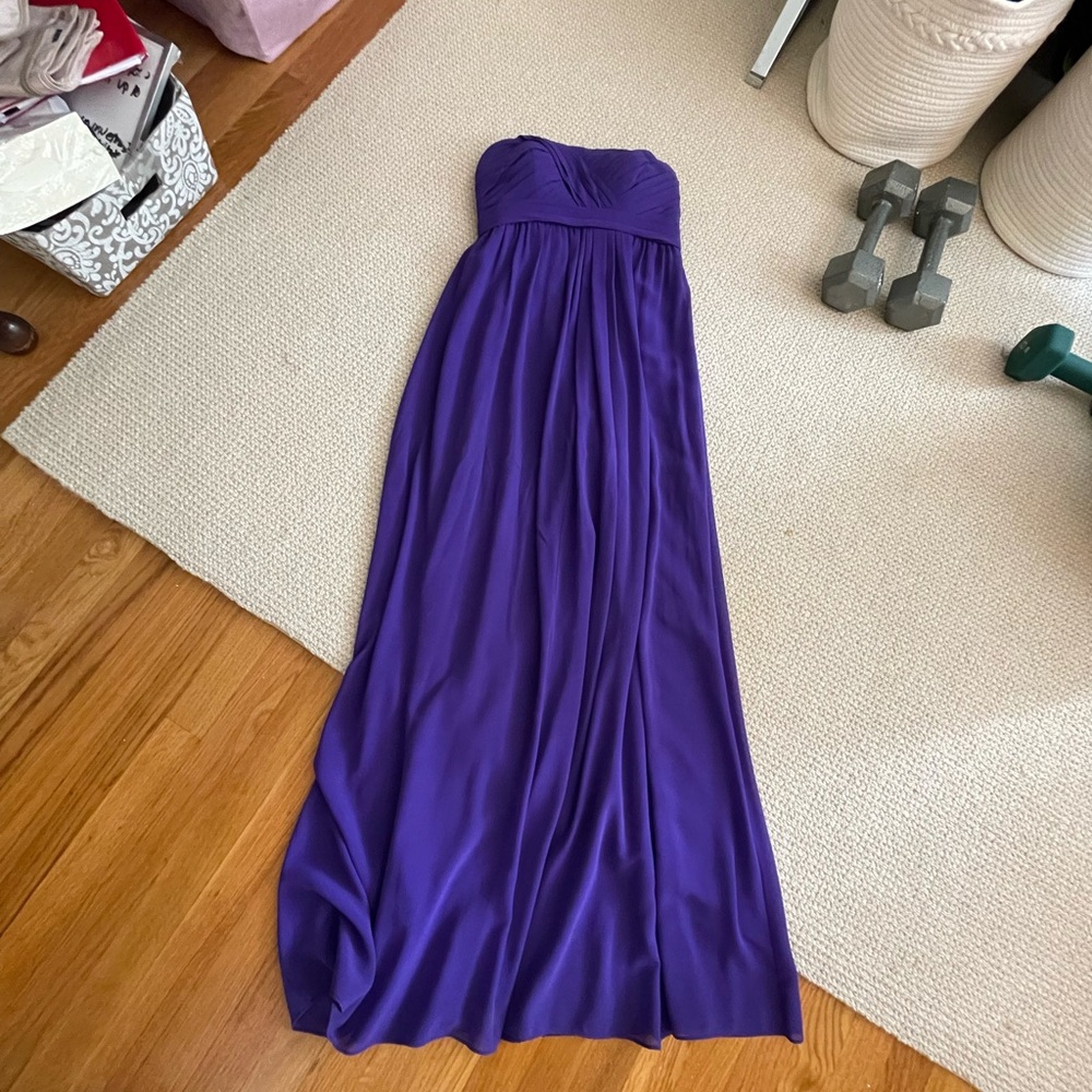 Ralph Lauren Deep Purple Evening Dress